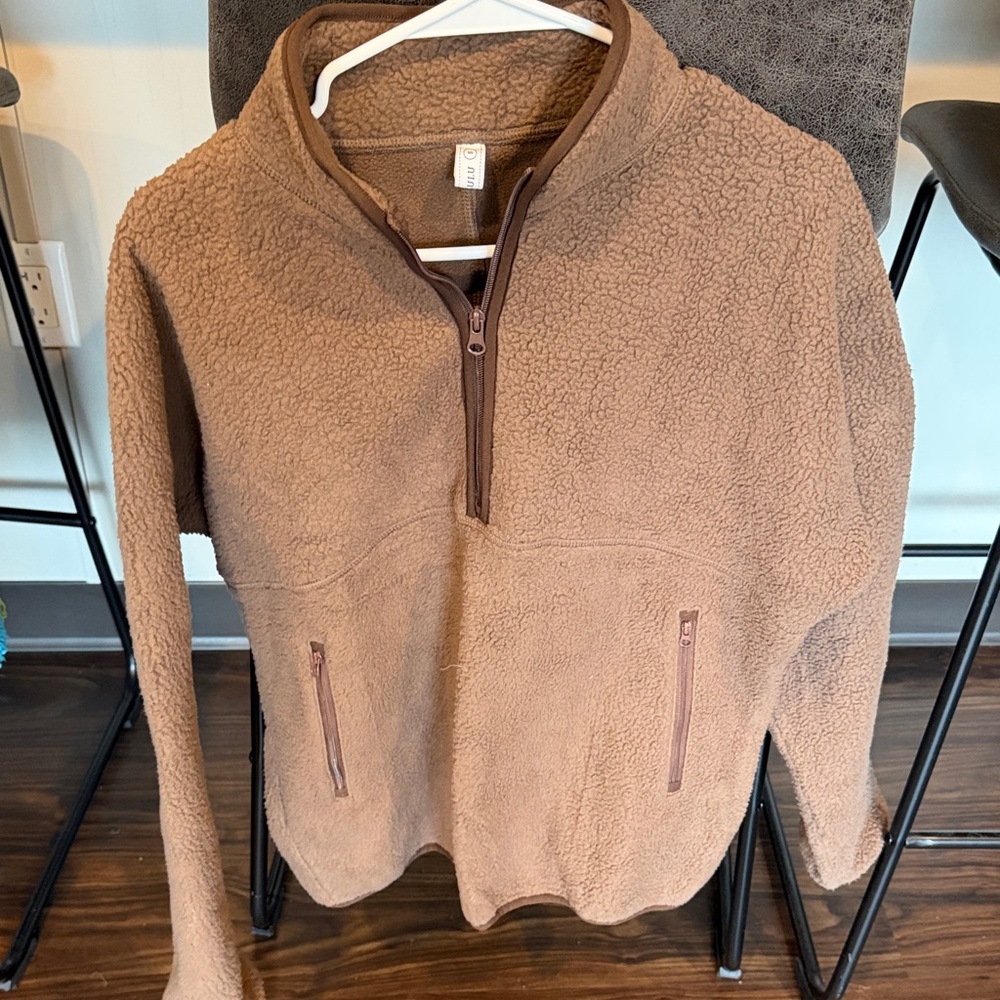 Brown Fleece Jacket